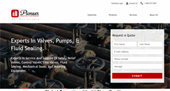 Desktop Screenshot of pioneerindustrial.com