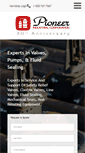 Mobile Screenshot of pioneerindustrial.com